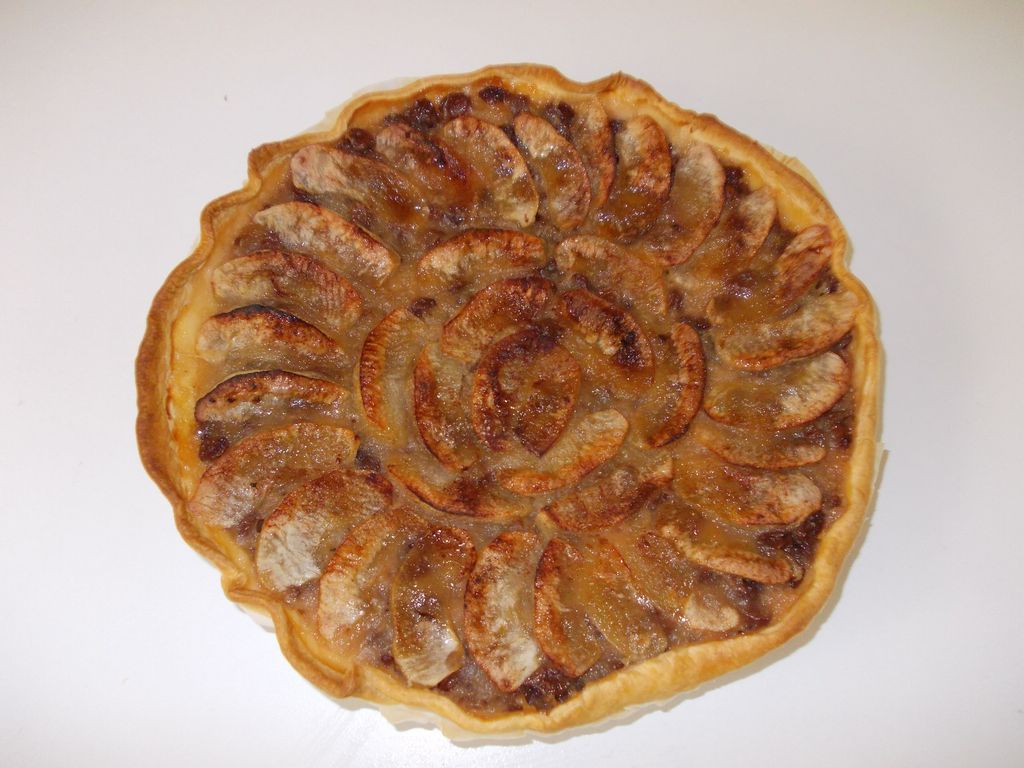 Tarte Facile Aux Pommes Et Raisins Secs Recette De Tarte Facile Aux Pommes Et Raisins Secs 