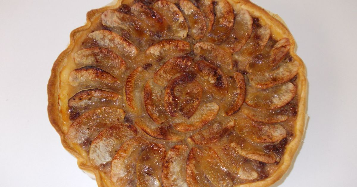 Tarte Facile Aux Pommes Et Raisins Secs : Recette De Tarte Facile Aux ...