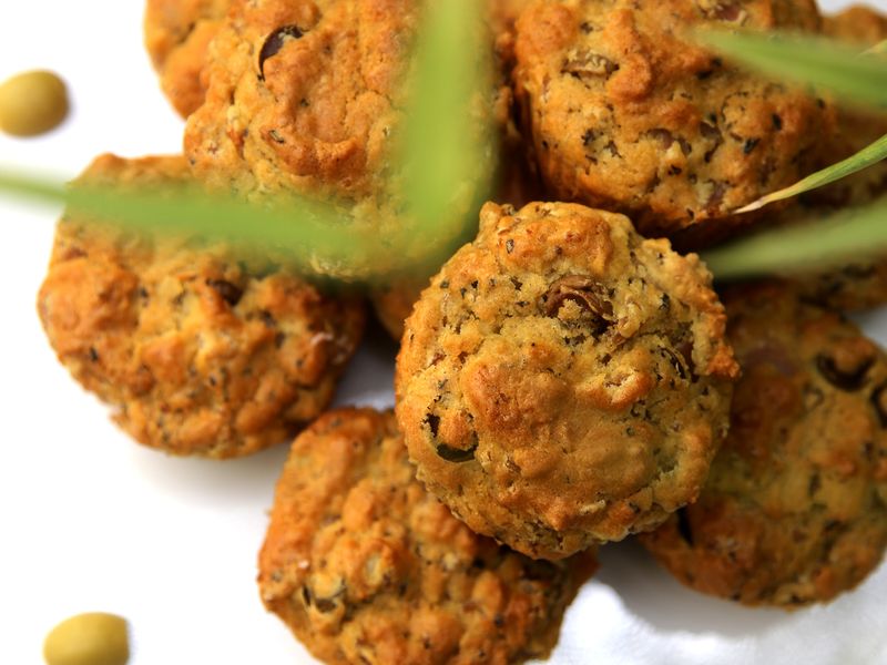 Muffins Au Jambon Et Olives Vertes De Nadine Recette De Muffins