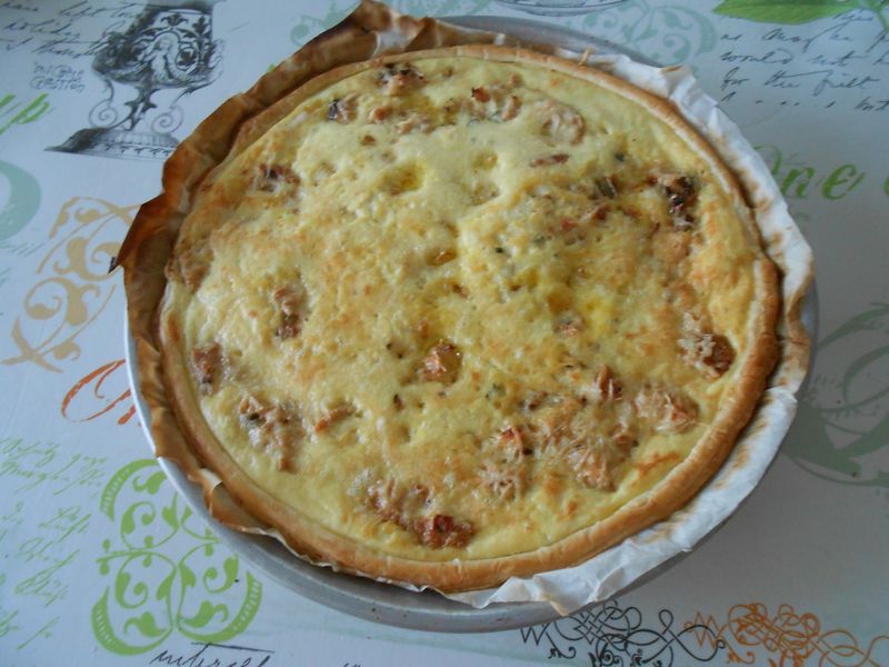 Quiche Aux Oignons Et Au Poulet Recette De Quiche Aux Oignons Et