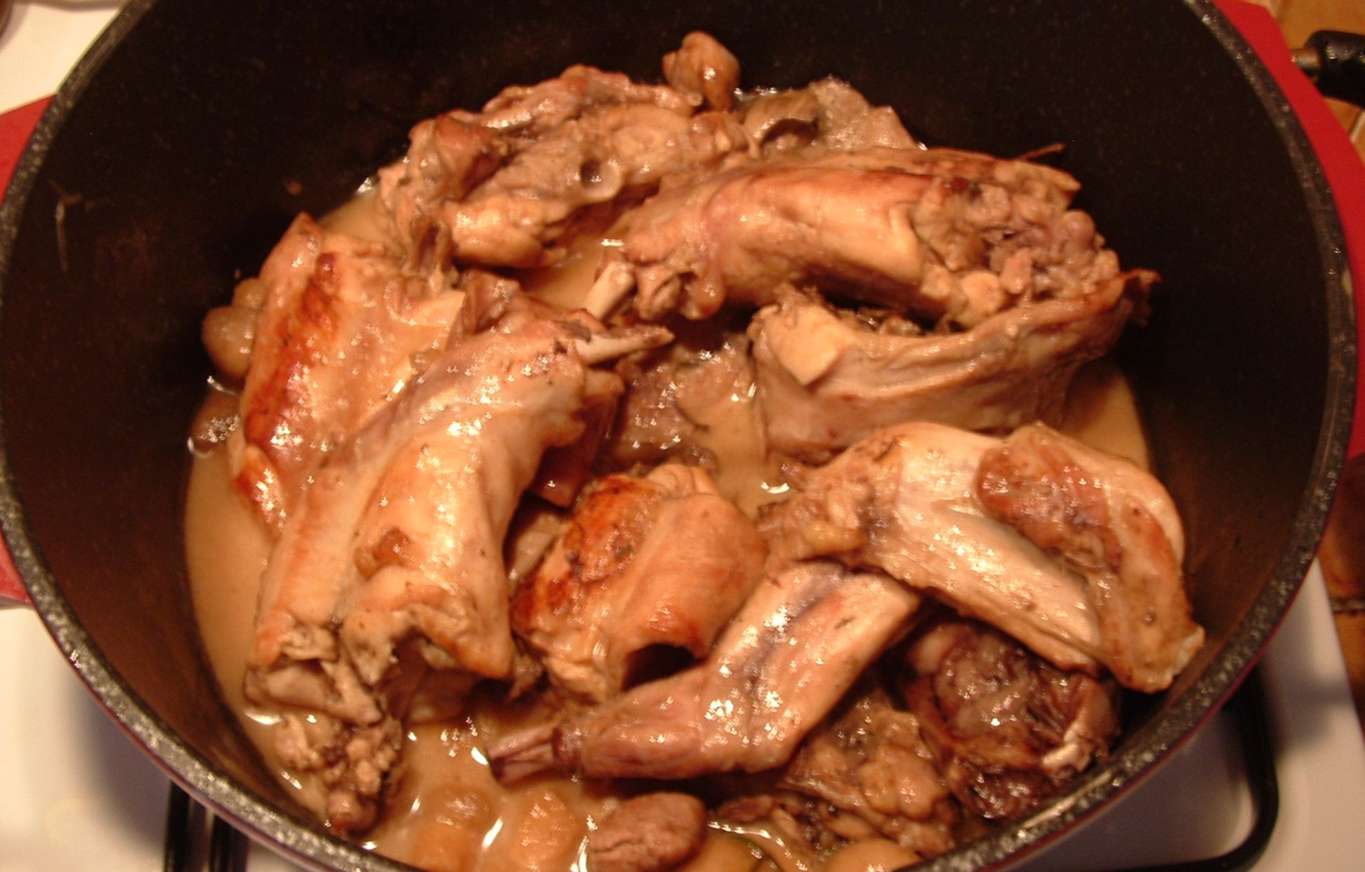 Le lapin de ma grandmère Recette de Le lapin de ma grandmère Marmiton