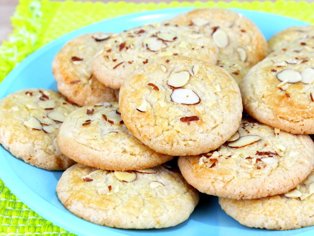 Cookies aux amandes Chinois : Recette de Cookies aux amandes Chinois ...