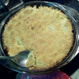 Crumble A La Rhubarbe Et Aux Pommes : Recette De Crumble A La Rhubarbe ...