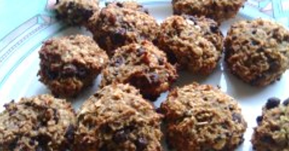 Cookies Banane Flocons D'avoine Et Chocolat : Recette De Cookies Banane ...