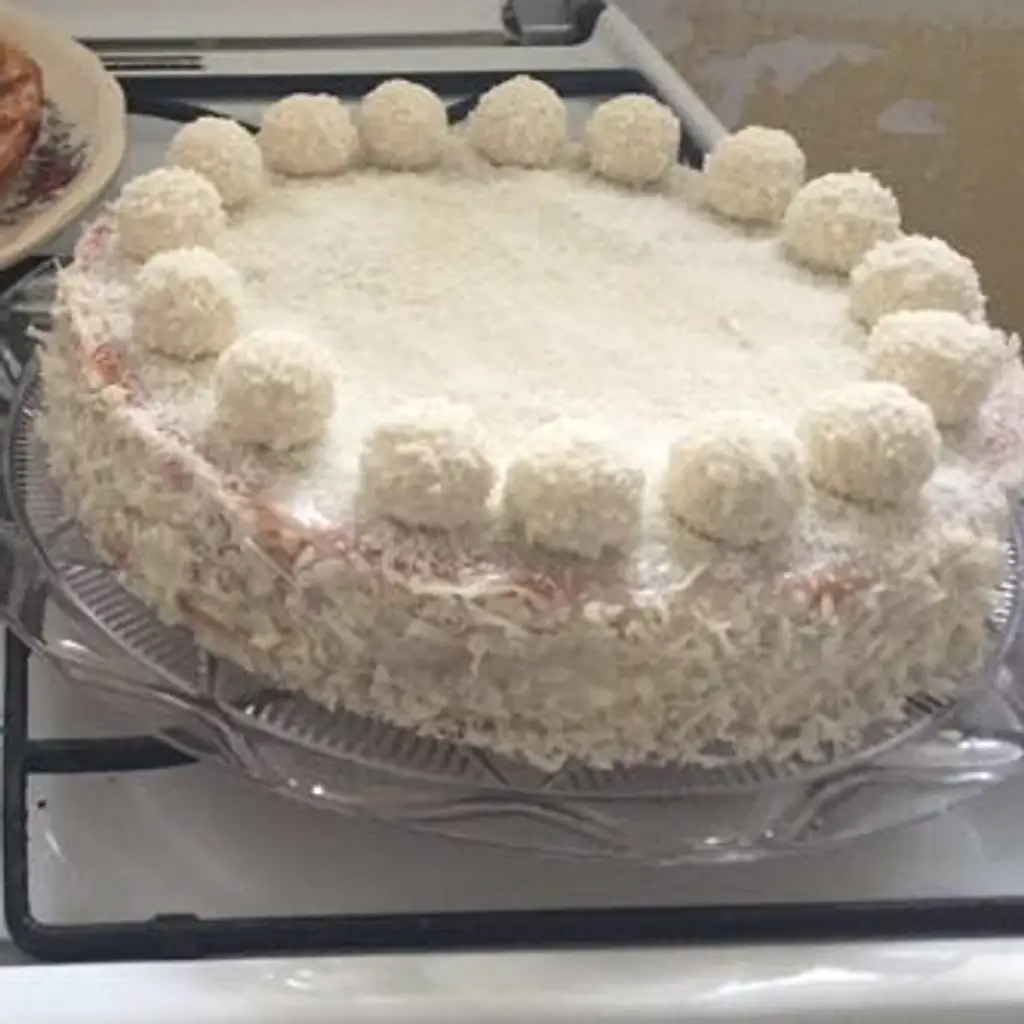 Gateau Fourre A La Creme De Coco Recette De Gateau Fourre A La Creme De Coco