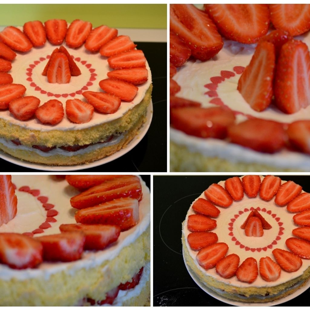 Gateau A La Fraise Et Au Mascarpone Recette De Gateau A La Fraise Et Au Mascarpone