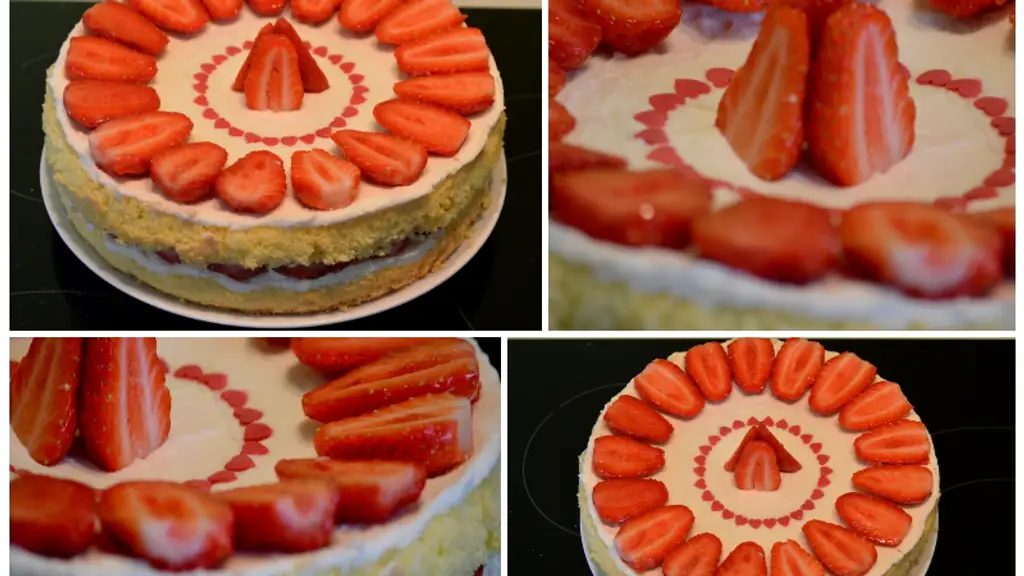 Gateau A La Fraise Et Au Mascarpone Recette De Gateau A La Fraise Et Au Mascarpone