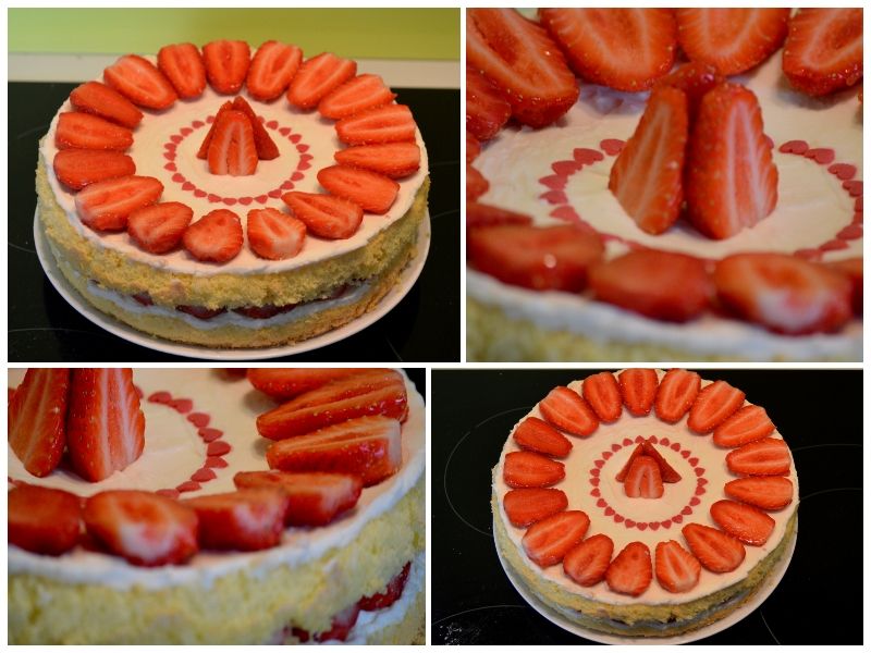 Gateau A La Fraise Et Au Mascarpone Recette De Gateau A La Fraise Et Au Mascarpone