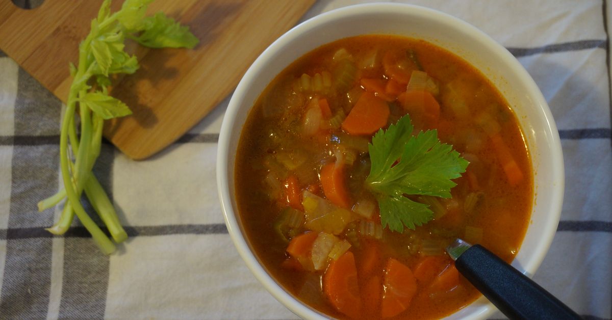 Soupe façon pot-au-feu : recette de Soupe façon pot-au-feu
