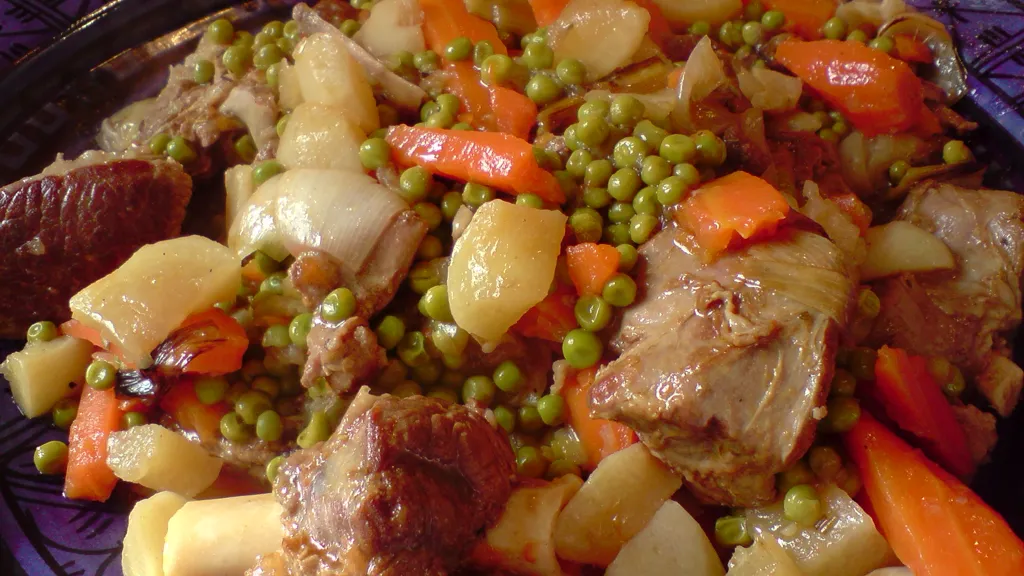 Ragoût d'agneau aux pommes de terre - Recette Cookeo