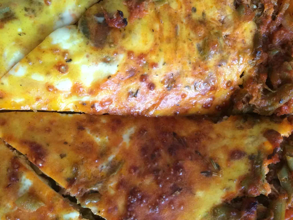 tarte thon-haricots verts