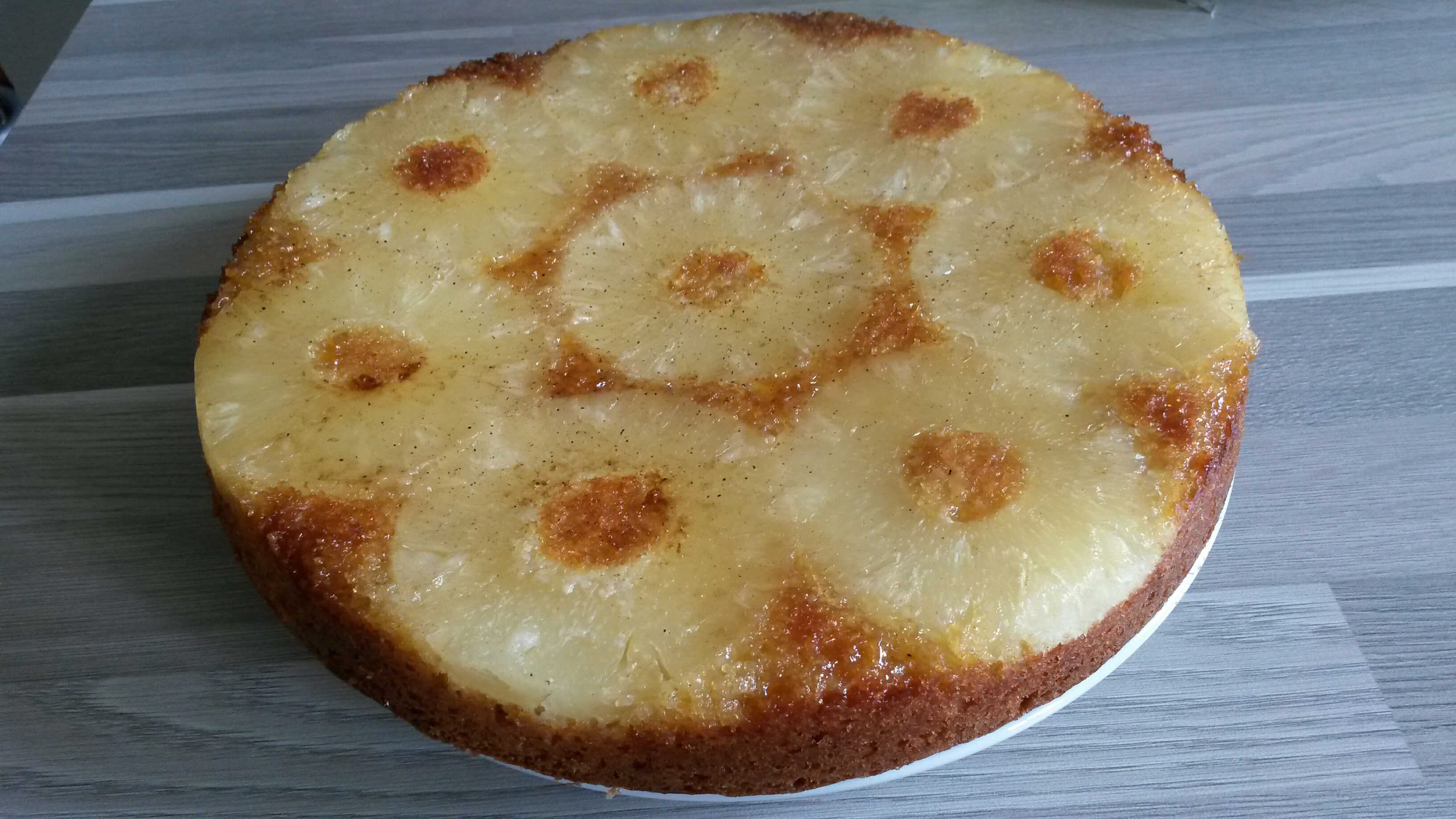 Gateau Moelleux Ananas Coco