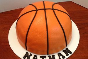 Gateau Ballon De Basketball Recette De Gateau Ballon De Basketball Marmiton