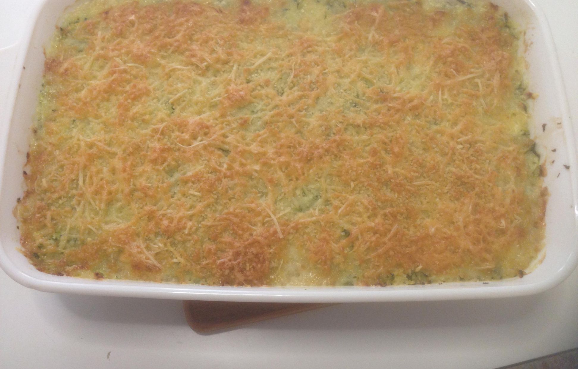 Gratiné de courgettes au cantal : Recette de Gratiné de courgettes au