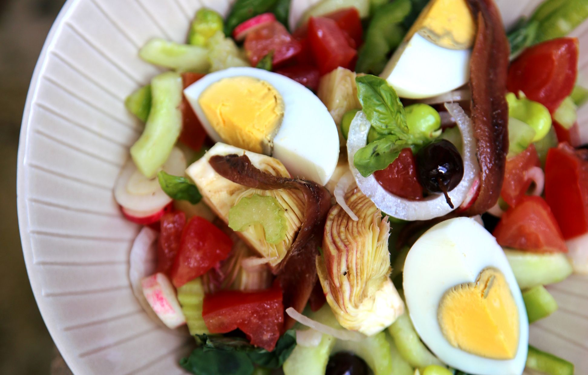 Vraie salade Niçoise : Recette de Vraie salade Niçoise - Marmiton