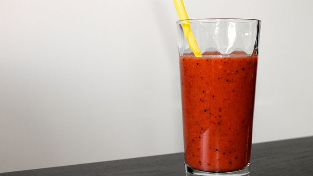 Smoothie kiwi banane fraises