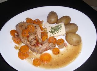 Lapin Aux Tomates Champignons Et Lardons Recette De Lapin Aux