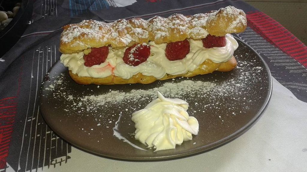 Eclair Chantilly Framboise Recette De Eclair Chantilly Framboise