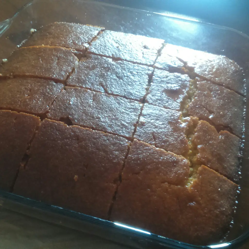 Revani Gateau De Semoule Turc Au Sirop Recette De Revani Gateau De Semoule Turc Au Sirop