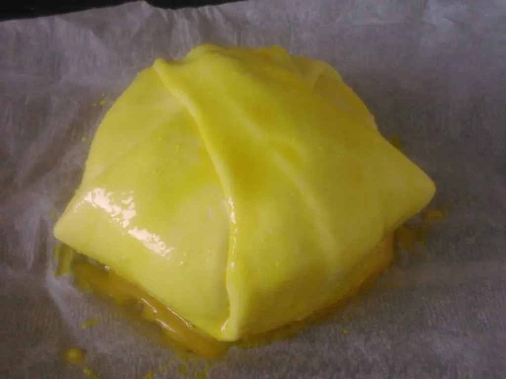 feuilleté camembert lardons oignons