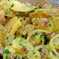 Salade de pommes de terres alsacienne