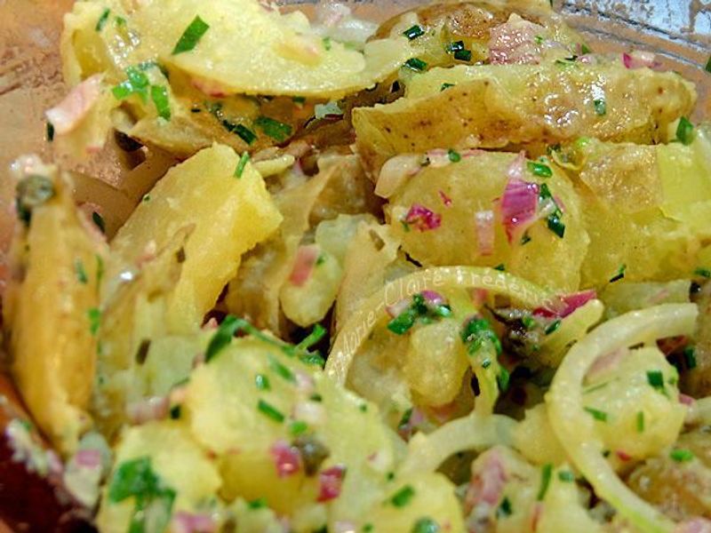 Salade De Pommes De Terres Alsacienne Recette De Salade De