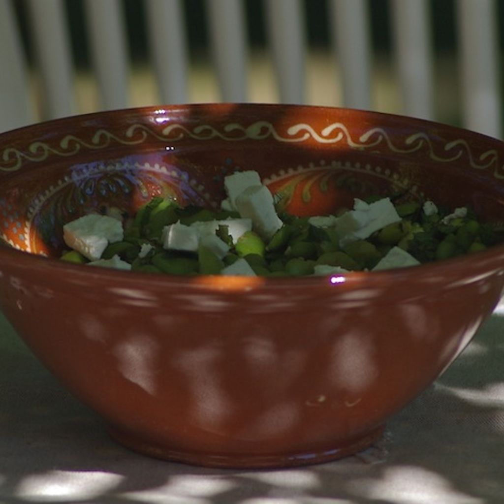 Salade de fèves à l'ail facile et rapide : découvrez les recettes