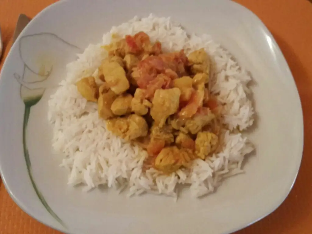 curry de poulet indien rapide