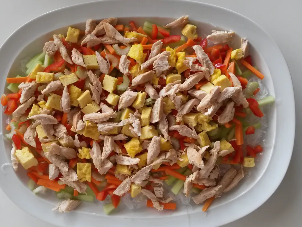salade chinoise "nicolette"