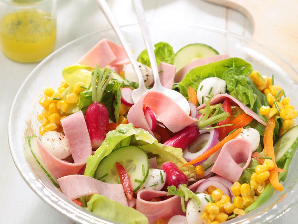 Salade Estivale Au Jambon De Paris : Recette De Salade Estivale Au ...