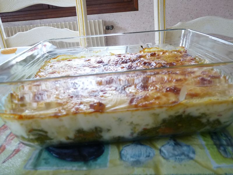 Gratin De Blettes Fraiches Vert Et Cotes Recette De Gratin De