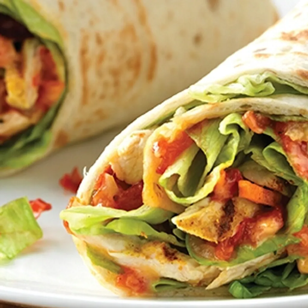 Wrap froid végétarien-image