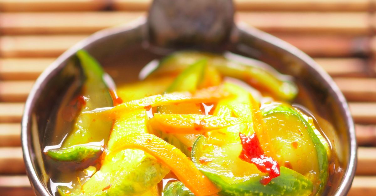 Achards de légumes : recette de Achards de légumes