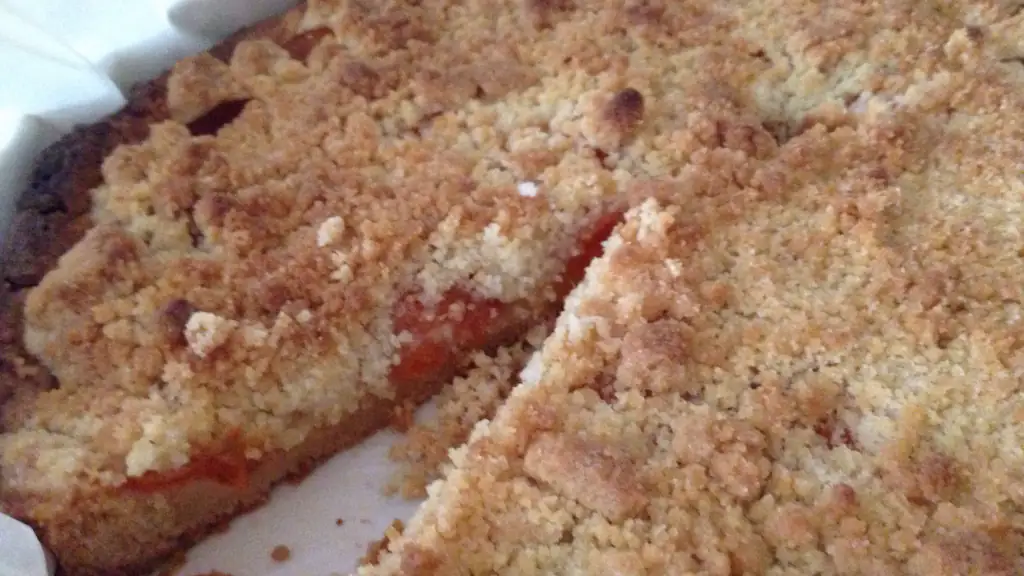 Streusel Aux Abricots Recette De Streusel Aux Abricots