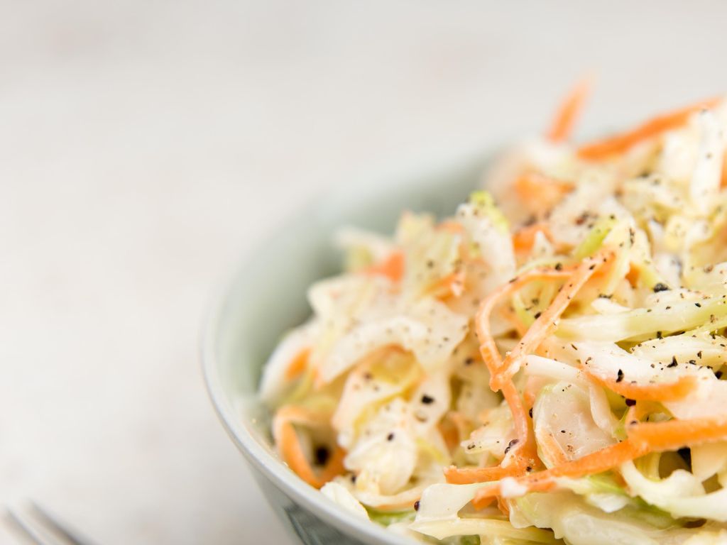 Coleslaw Recette : Coleslaw Facile : Recette De Coleslaw Facile