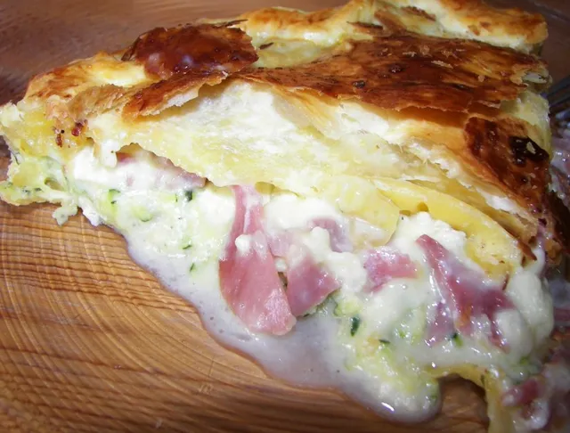 Tourte Au Jambon : Recette De Tourte Au Jambon