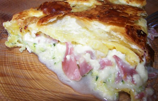 Tourte Au Jambon : Recette De Tourte Au Jambon - Marmiton