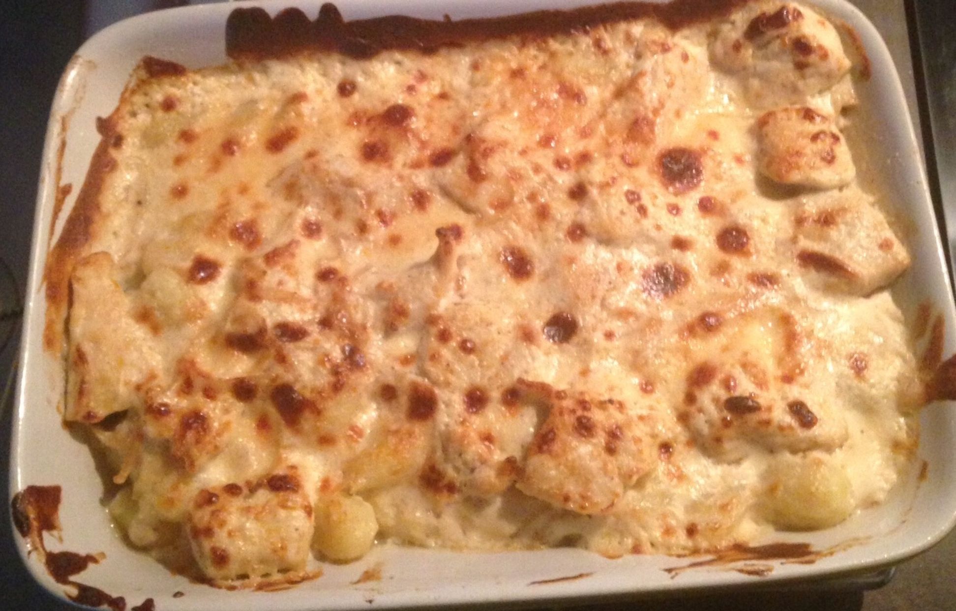 Gnocchi Au Poulet Et à La Crème