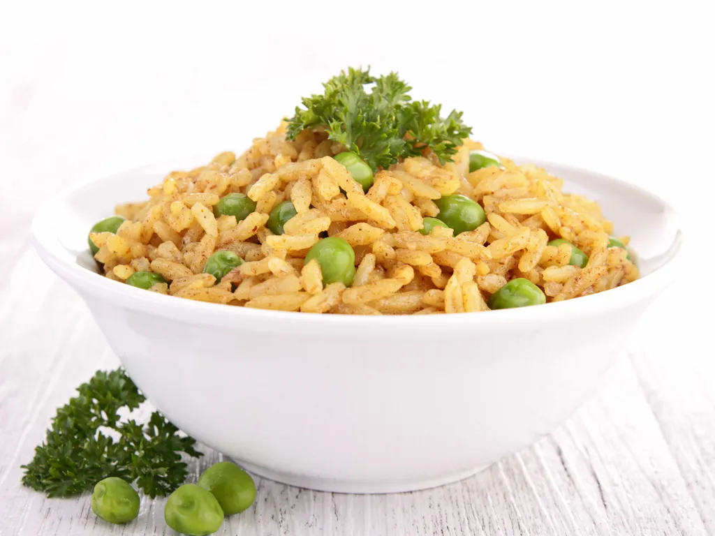 riz aux petits pois et au citron