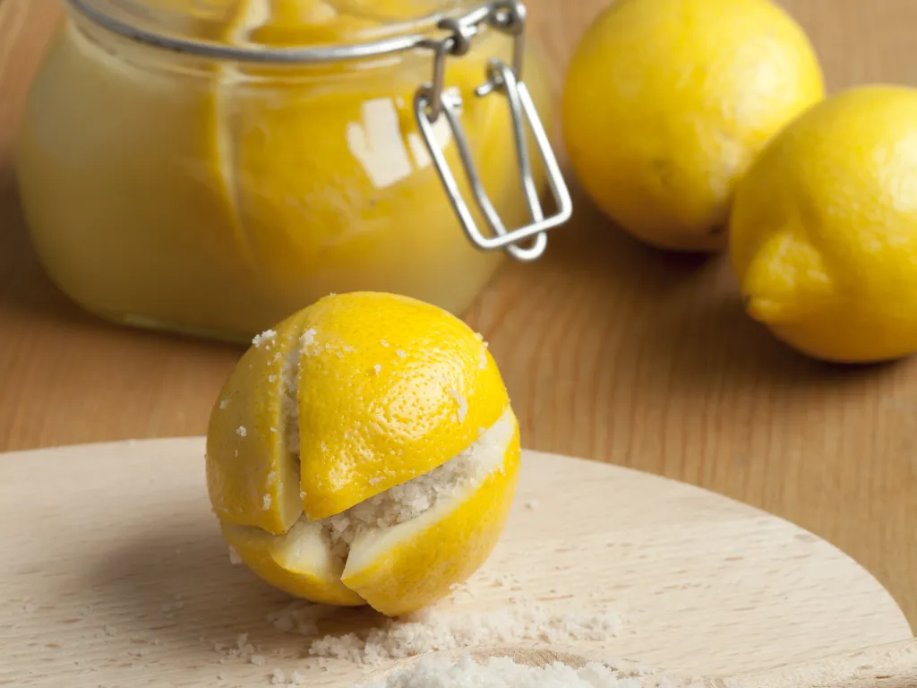 Citrons confits marocains : Recette de Citrons confits marocains