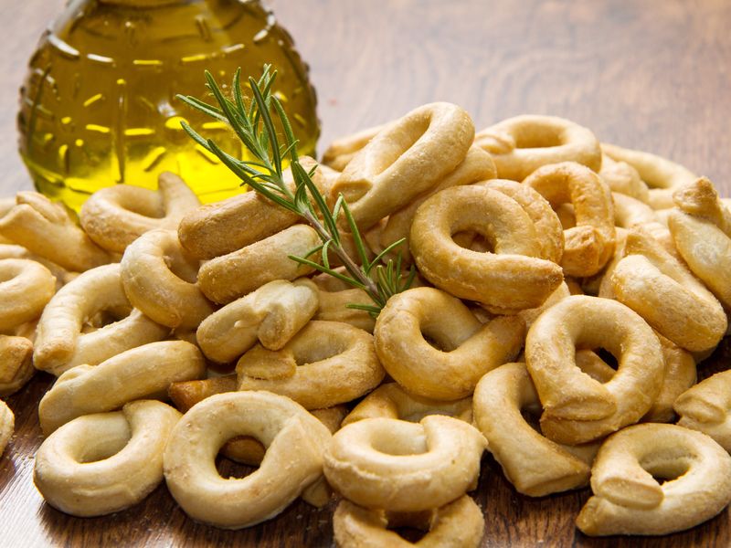 Taralli Biscuits Sales Italiens Recette De Taralli Biscuits Sales Italiens
