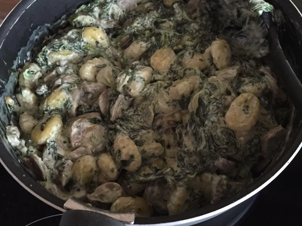 gnocchi épinards boursin
