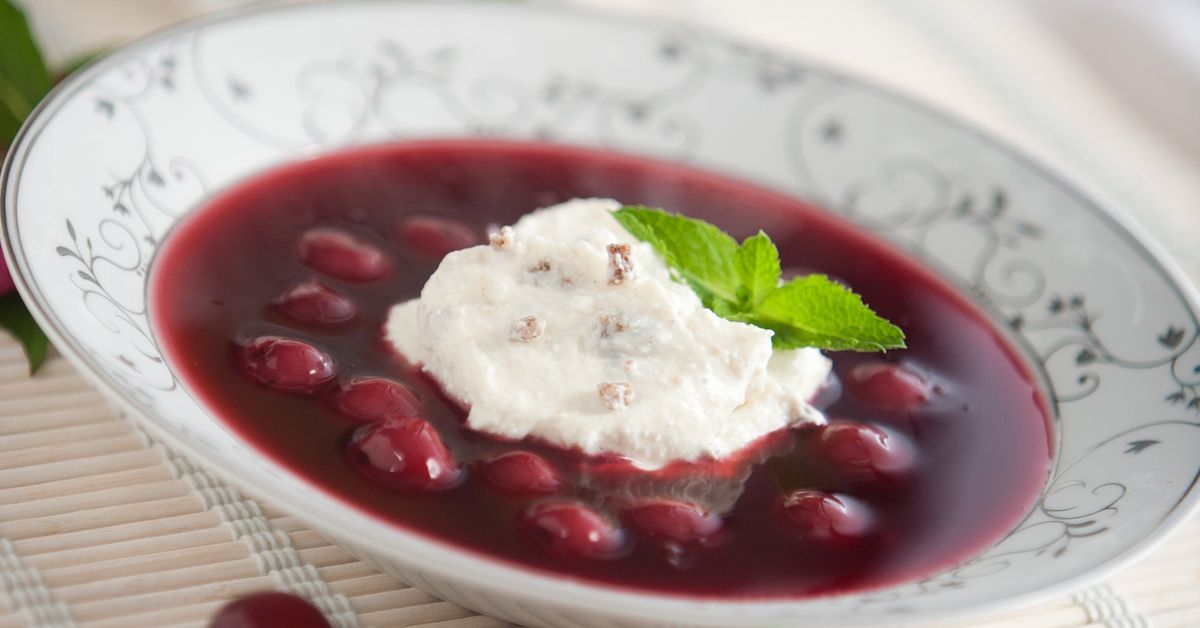 Soupe Aux Cerises Recette De Soupe Aux Cerises 