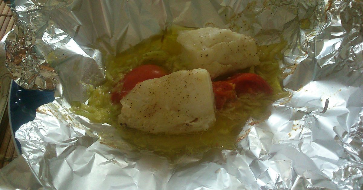 Papillote De Cabillaud : Recette De Papillote De Cabillaud