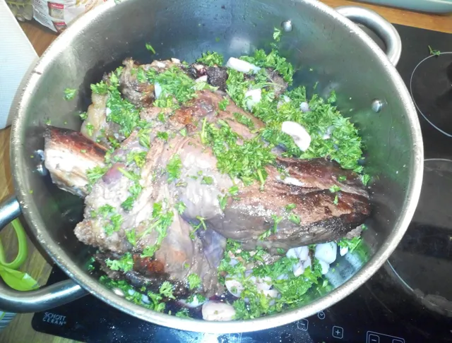 Cuissot De Sanglier à La Broche Au Feu De Bois Cuissot de sanglier de 7 heures : recette de Cuissot de sanglier de 7