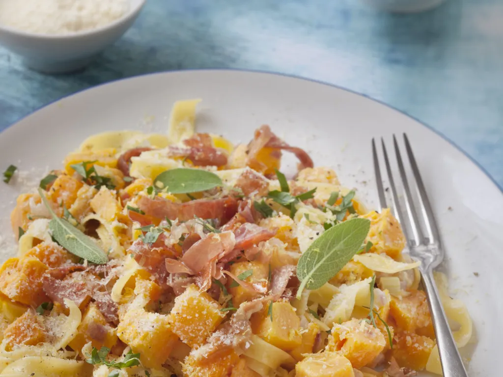 tagliatelles à la citrouille