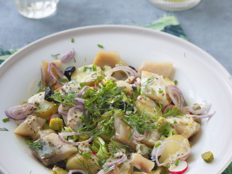 Salade De Pommes De Terre Aux Harengs Fumés Recette De