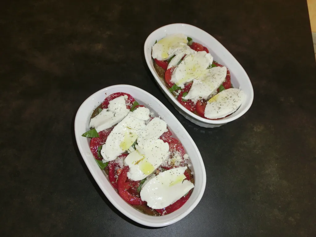 aubergines au parmesan ultra-light (melanzane alla parmigiana)