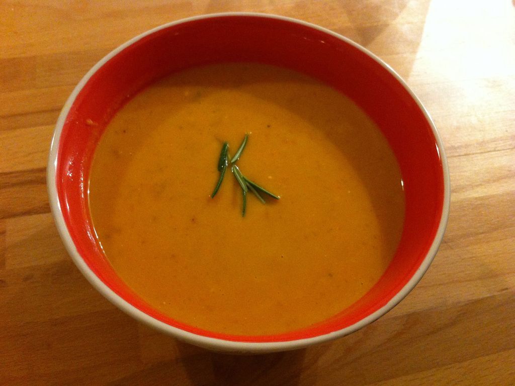 Velouté De Butternut Et Lentilles Vertes : Recette De Velouté De ...