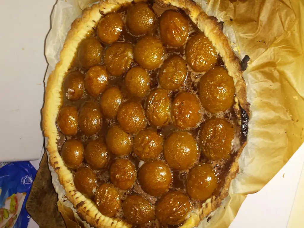 tarte prunes nutella